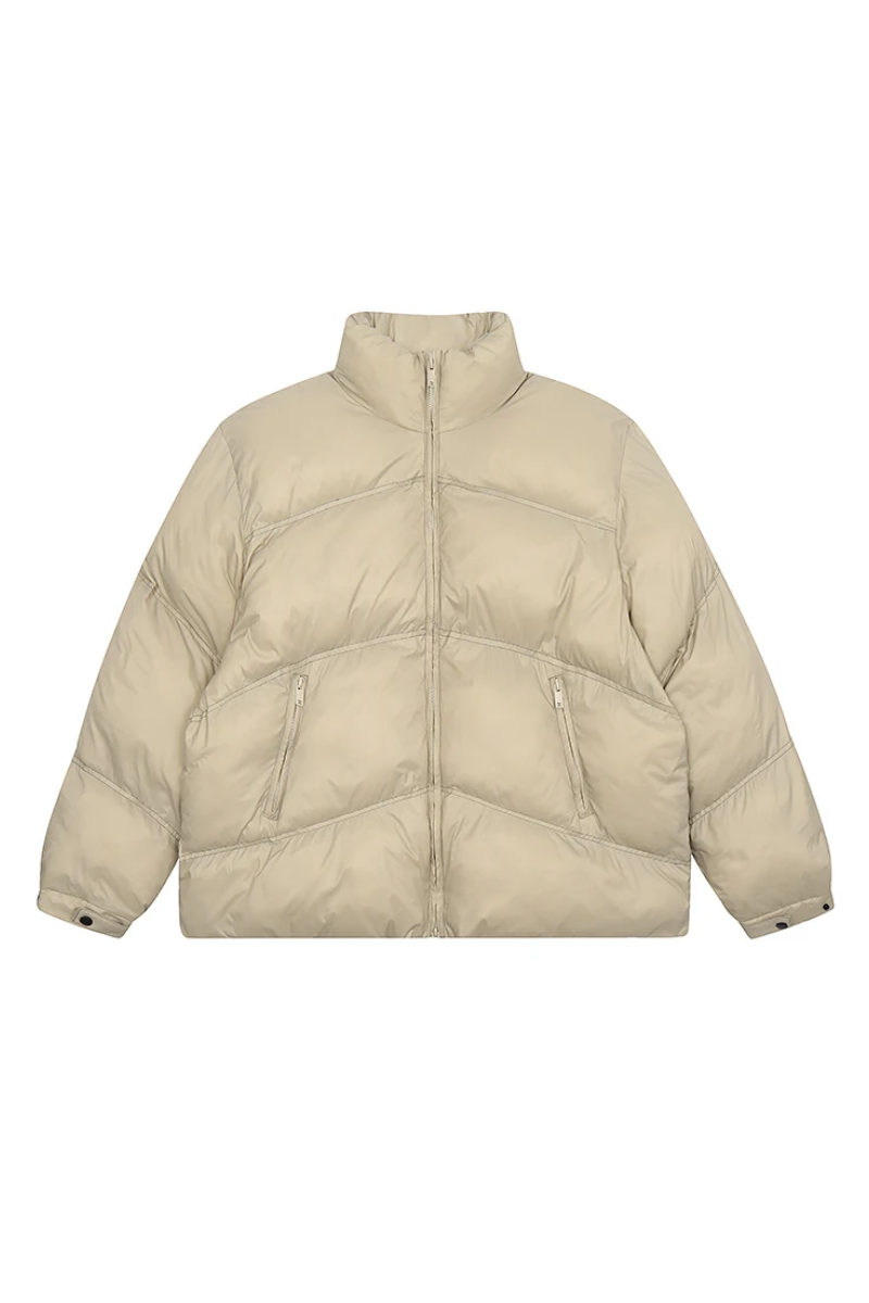 Modern Urban Style Insulated Puffer Jacket