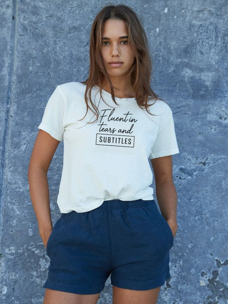 Fluent in Tears and Subtitles Classic Tee