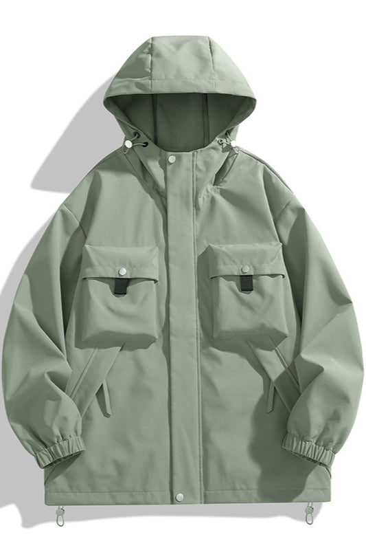 Pocketed Versatile Hooded Parka