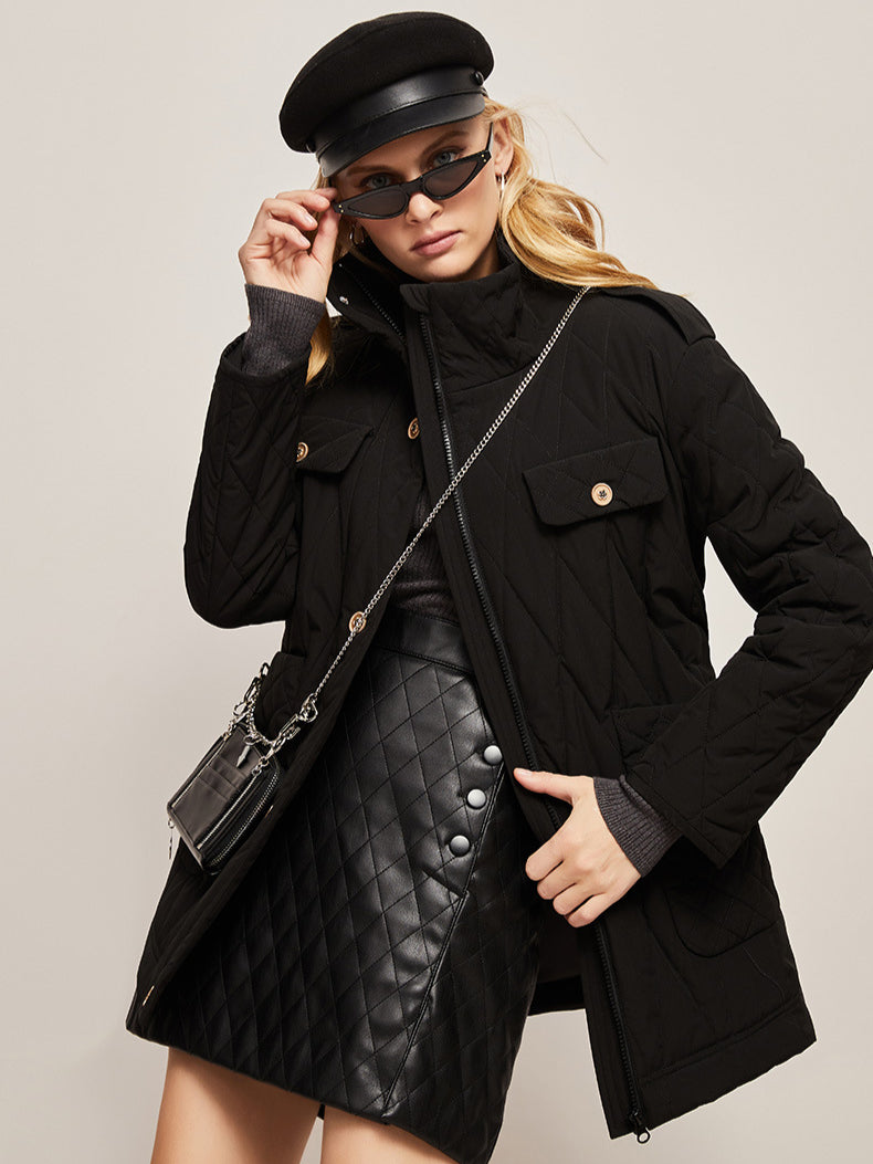 Cozy Casual Quilted Parka