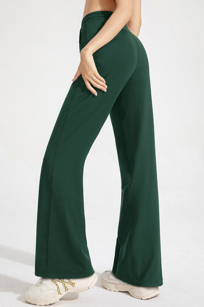 Women's Classic Drawstring Flare Pants