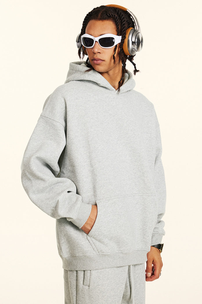 Oversize Hoodie Kapuzenpullover Sweatshirt Bequem Lang Modisch