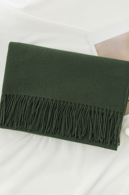 Simple Versaile Solid Colored Scarf