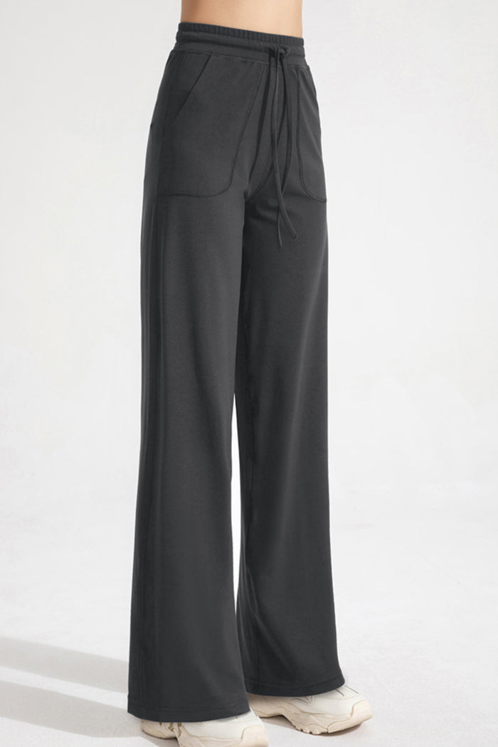 Women's Classic Drawstring Flare Pants