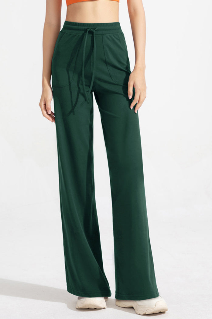 Women's Classic Drawstring Flare Pants